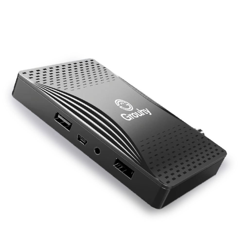 Grouhy Full HD Satellite Receiver Mini - Black - 9500 Pro