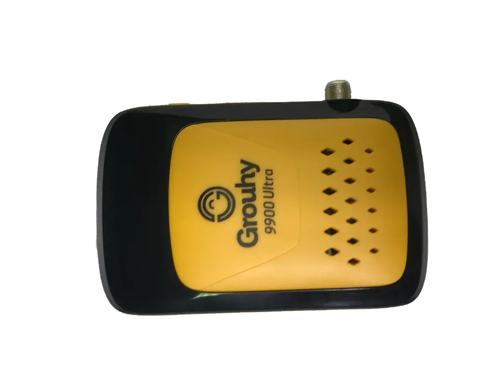 Grouhy Full HD Satellite Receiver Mini - Yellow × Black - 9900 Ultra
