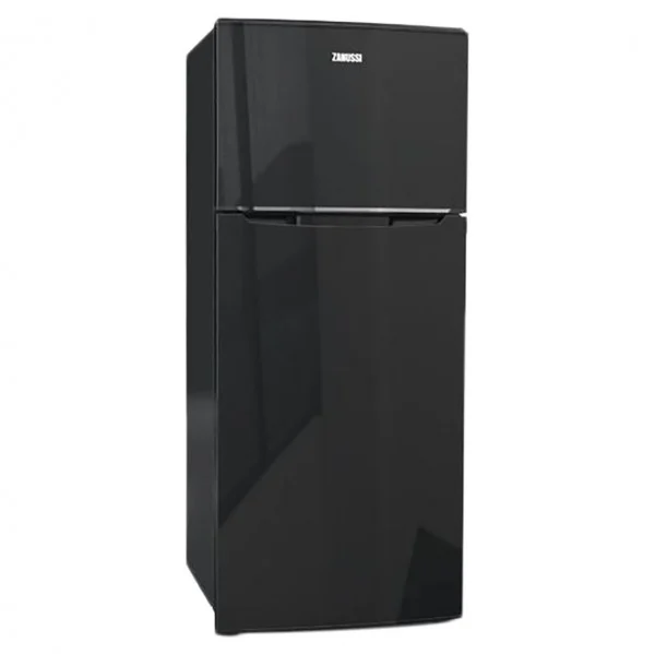 Zanussi Crispo Refrigerator, No Frost, 370 Liters, 2 Doors, Black - 925058530 