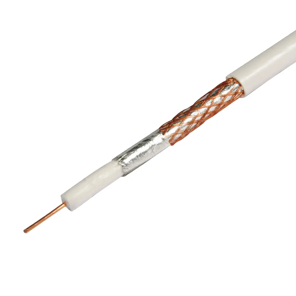 Cable Satellite 100M Shield - White