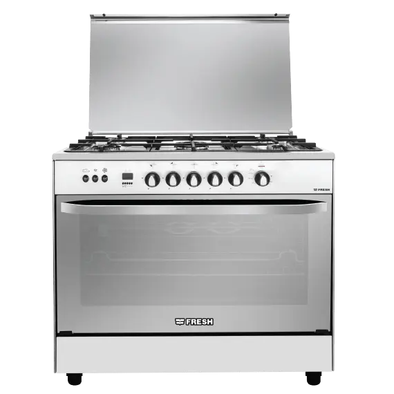 Fresh Gas Cooker Hammer 90 x 60 Stainless Steel Digital - 500016094