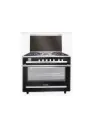 Fresh Matrix Gas 5 Burners cooker 60*90 Black - 500013915