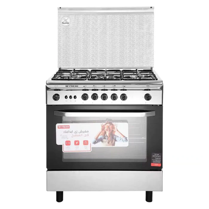 Fresh, Matrix, Cooker, 5 Burners, Black & Silver - 500016943