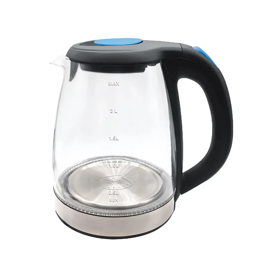 GTEC Kettle Pyrex 2 Liters -1500 Watt - G001
