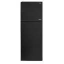 Haier No-Frost Refrigerator, 357 Liter, Inverter, Black - HRF-380TMBM