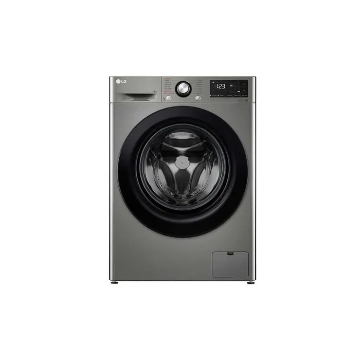 LG Vivace Pro Front Load Automatic Washing Machine, 9 KG, Silver - F4R3VYG6P