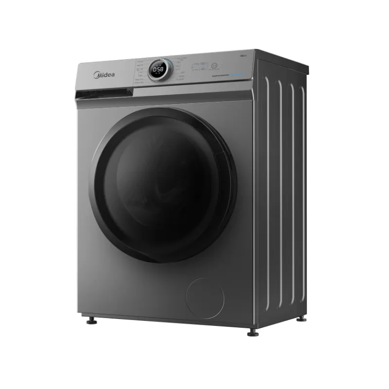 Midea 7KG Front Load Inverter Washing Machine, Silver - MF100W70B/TT