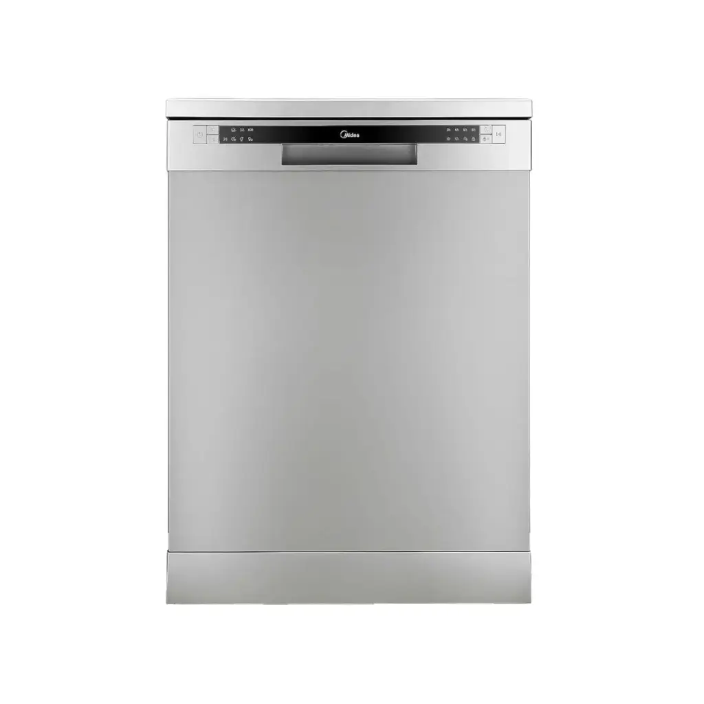 Midea Freestanding Dishwasher, 13 Place Settings, Silver - WQP13-5201C-S