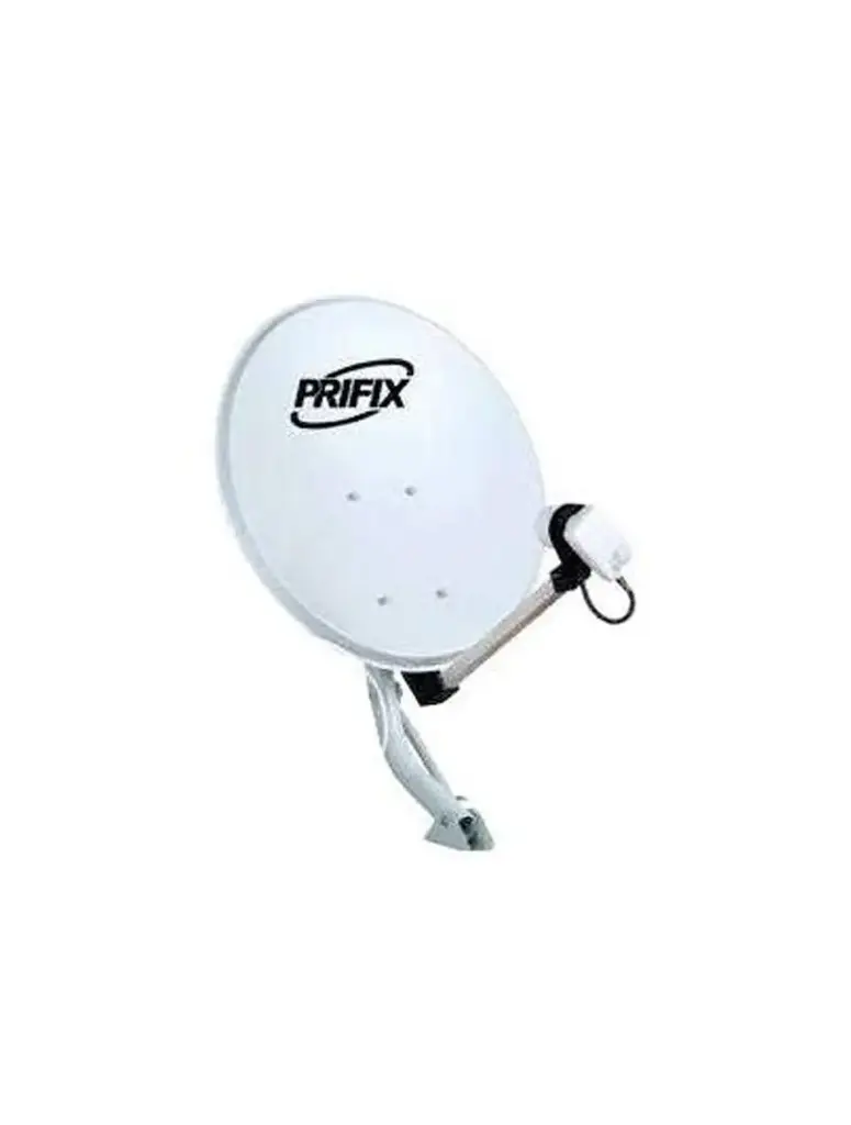 PRIFIX Satellite Dish - 70 CM - White