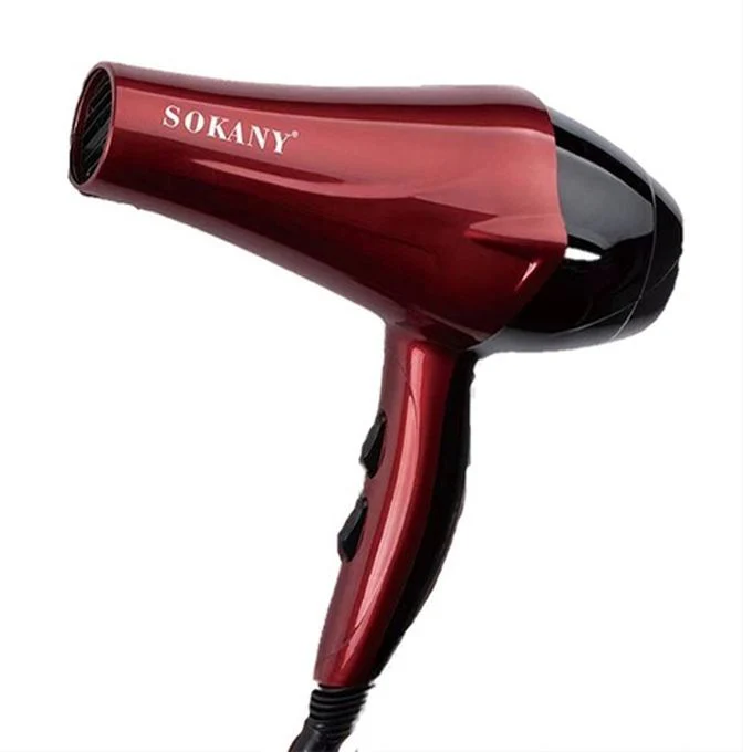Sokany Hair Dryer, 2400 Watt, Red- SK-2211