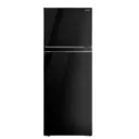 Toshiba No-Frost Refrigerator, 450 Liters, Inverter, Glass Black - GR-RT624WE-PGN(22)