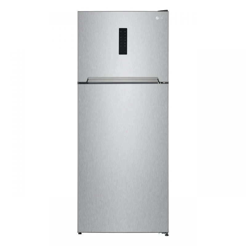 LG No Frost Digital Refrigerator, 401 Liters, Silver - GTF402SSAN