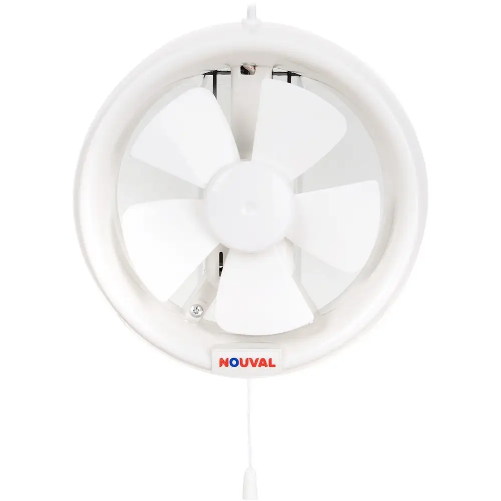 شفاط هواء نوفال 15 سم دائرى زجاج NOU15