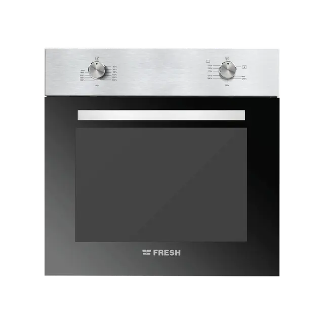 Fresh Built-in Gas Oven With Grill, 60 Cm, 56 Liters, Stainless Steel - 500019719