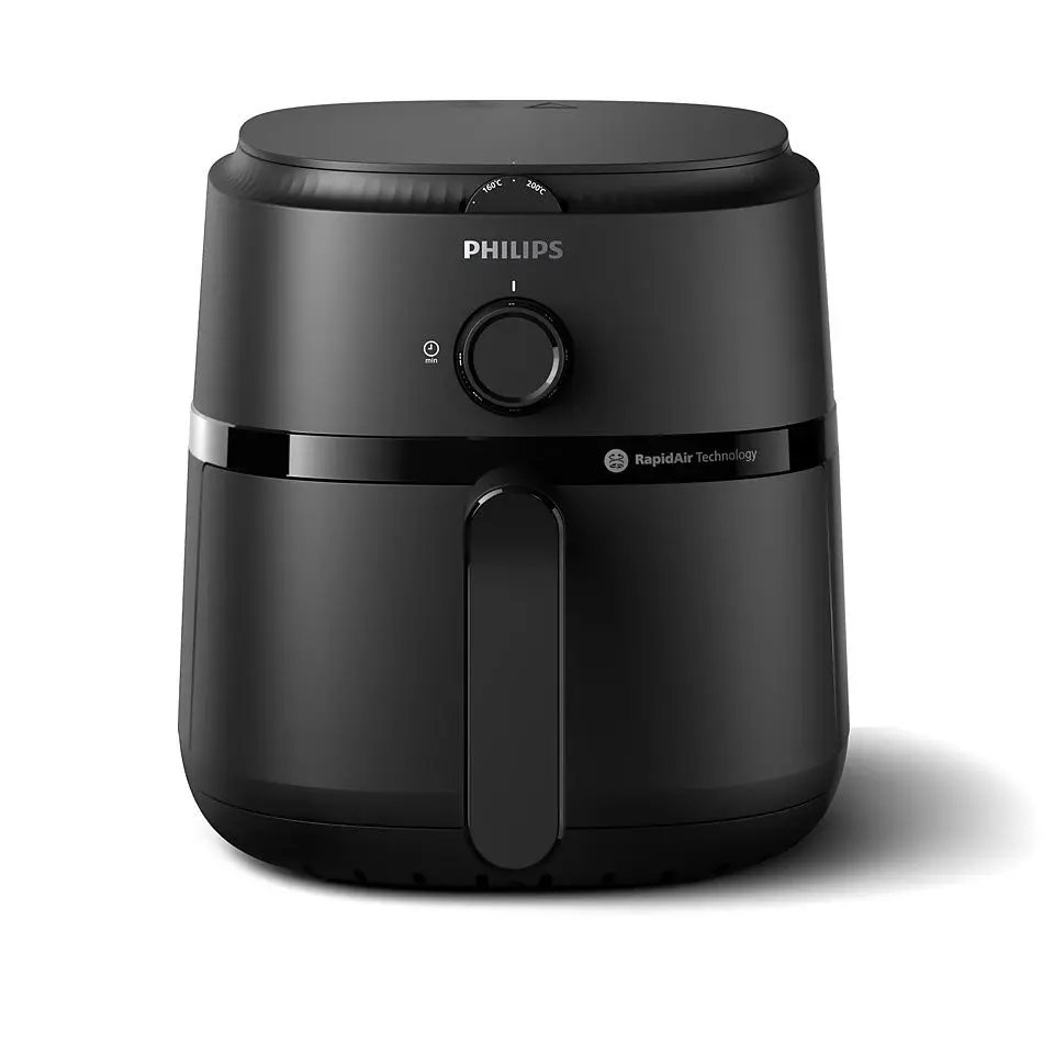 Philips 1000 Series Air Fryer, 4.2 Liters, 1300 Watt, Black- NA120/00 