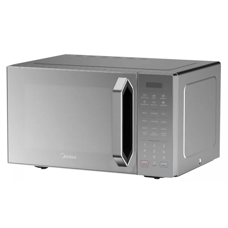 Midea Microwave Solo, 28 Liter, 900 Watt, Silver - EM9P032MX-S 