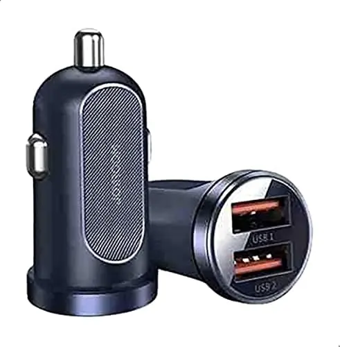 Copper 30W Dual Port Car Charger With QC3.0+2.4 I Smart 