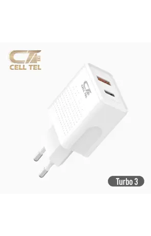 Cell Tel Android Fast Cable, QC3.0, 20 Watt - Turbo4