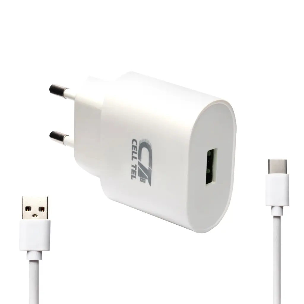 Cell Tel Fast Type C Charger, QC3.0, 20 Watt - Turbo5