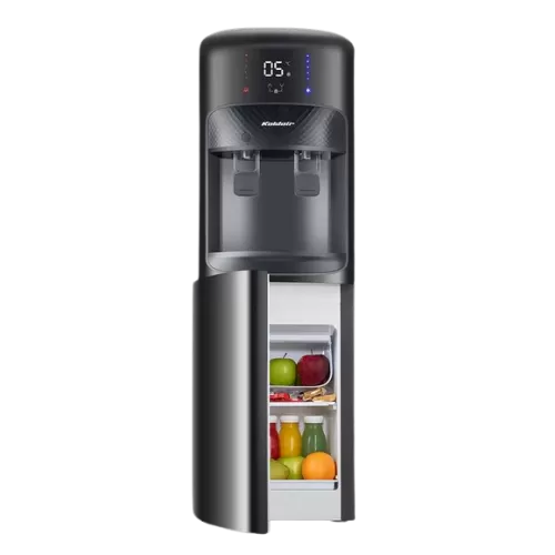 Koldair Hot And Cold Water Dispenser With Refrigerator, Black - KWD-AF(LED)