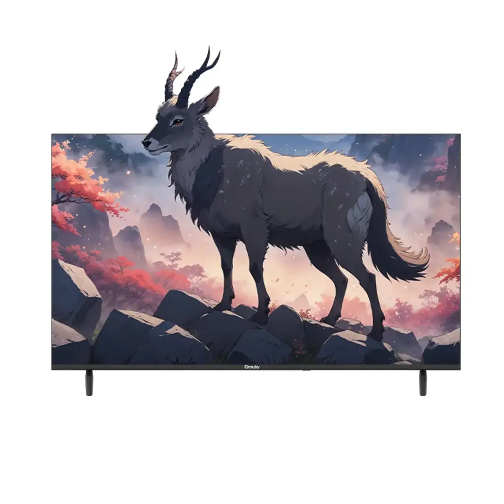 Grouhy 43 Inch Full HD LED Smart Built In Receiver Frameless TV - GLD43SDV2