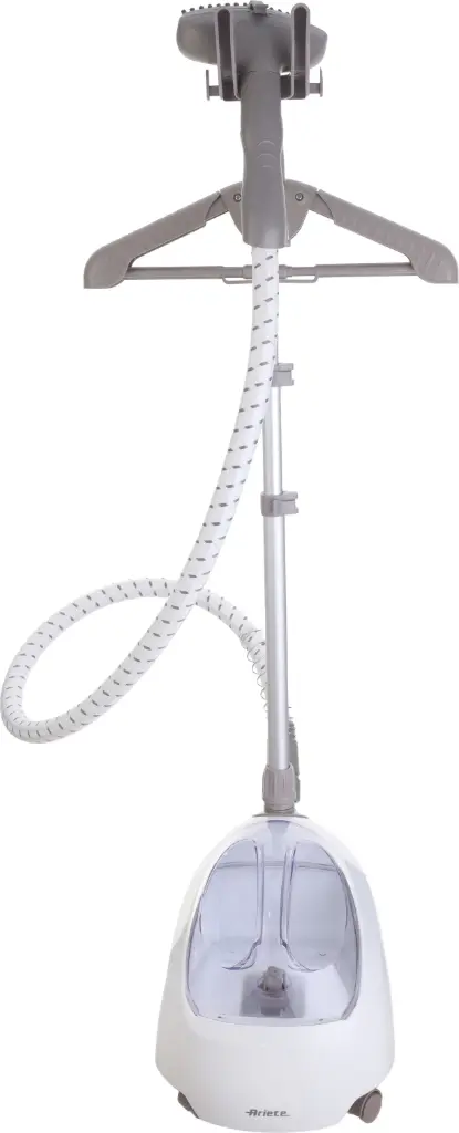 Ariete Stand Steam Iron, 2 Liters, 1500 Watt - White And Grey - AR- 4165