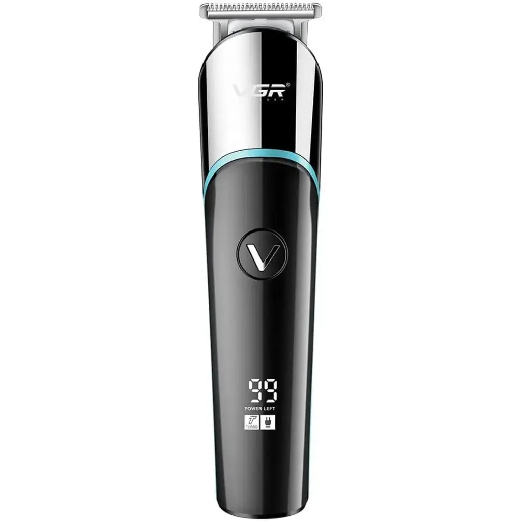 VGR Professional Electric Rechargeable Hair Trimmer, LED Display - VGR-291