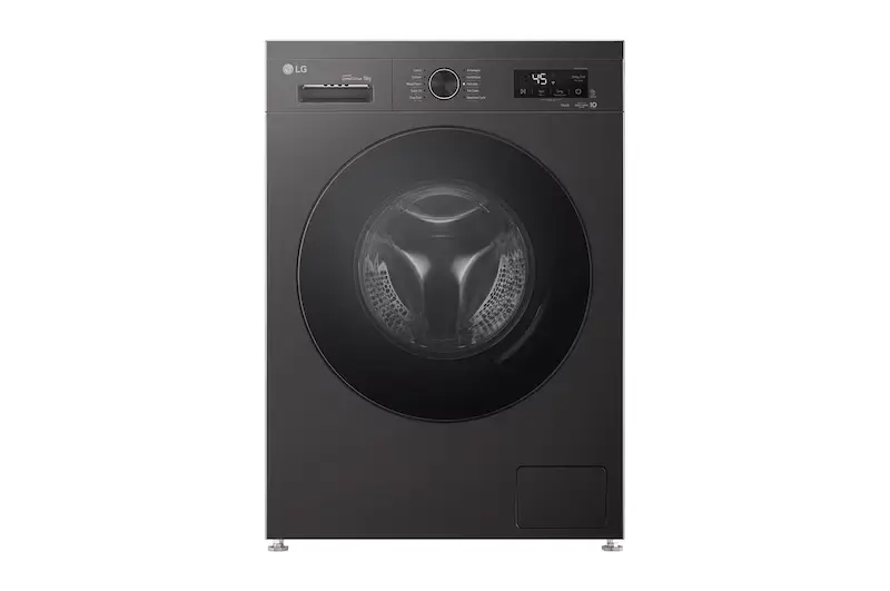 Lg Inverter Front Load Washing Machine, 8 kg, Onyx Black - F4Y2TYG6X 
