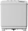 Midea Twin Tub Washing Machine, White, 10 Kg - MTE02W100/W