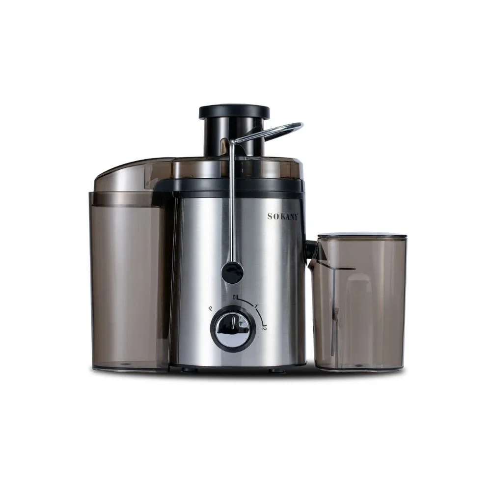Sokany Juice Extractor, 800 ml, 500 Watt, Silver And Black - SK–JK-175 