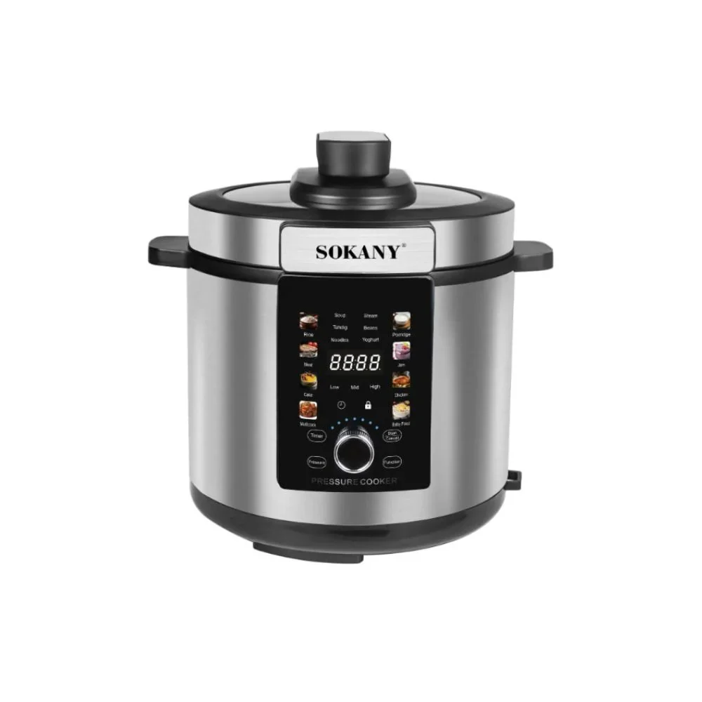 Sokany Pressure Cooker, 1500 Watt, 7 Liters - SK-07043