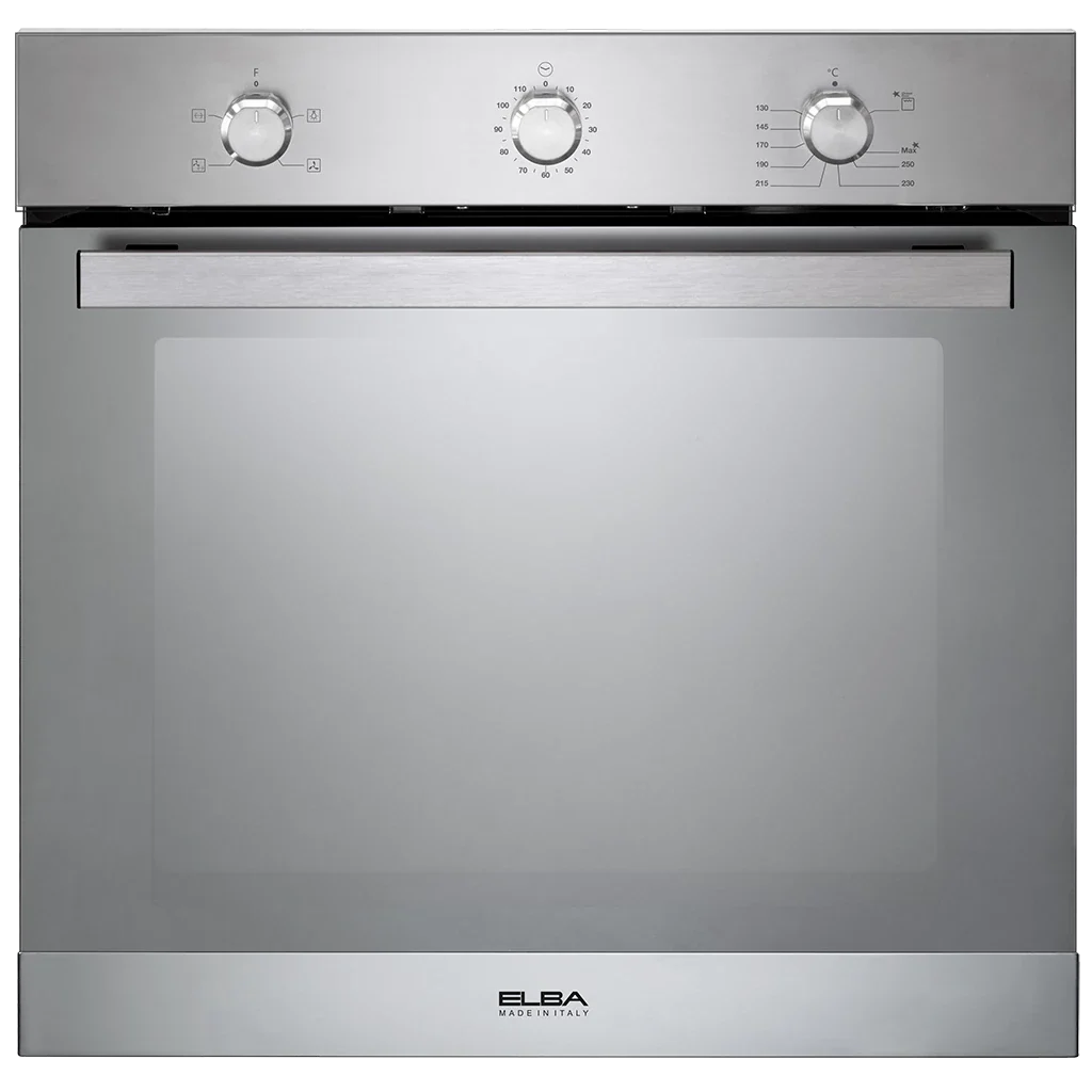 Elba Built-In Gas Oven,62 liters, 60 cm, Stainless - AL6XLXFG 
