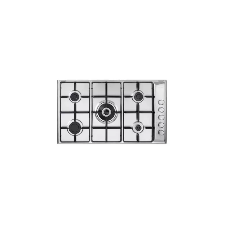 Elba Built-in Gas hob, 90 cm, 5 Burners, Stainless - EN90-544XD 