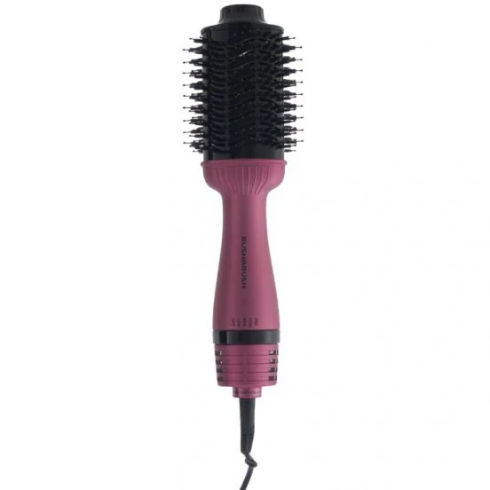 Rush Brush Hair Volumizer Brush, 1400 Watt , Raspberry - V3 Pro