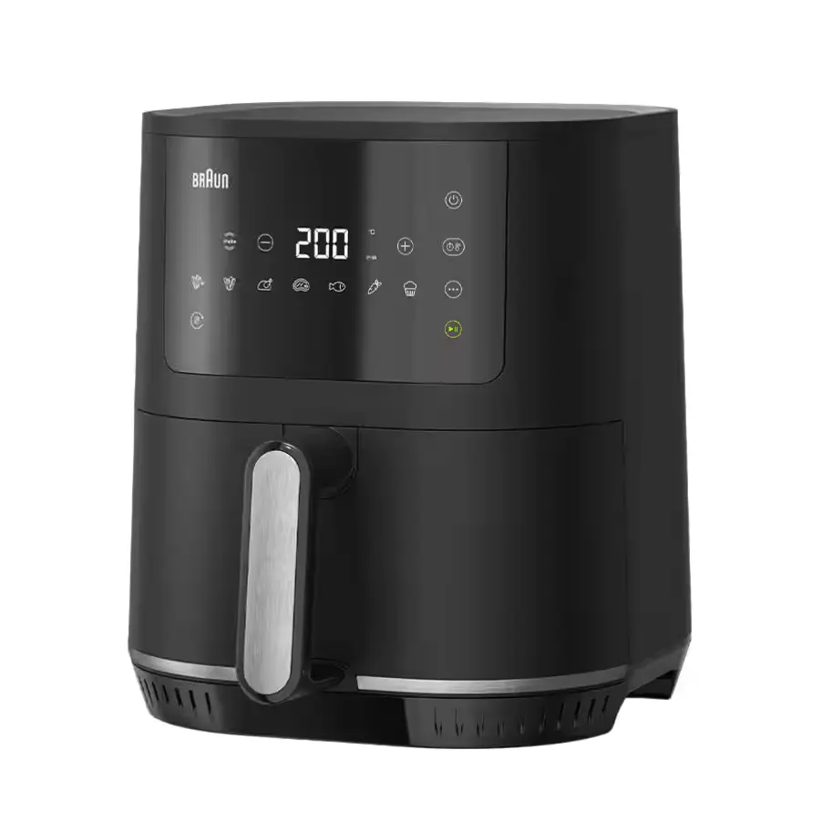 Braun MultiFry 3 Air Fryer, 1500 Watt, 4.3 Liters, Black - HF 3030