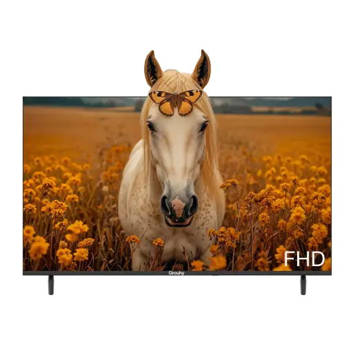 [GLD43NAV2] Grouhy 43 Inch Full HD LED Frameless TV - GLD43NAV2