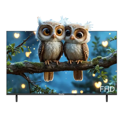[GLD43SAWORV2] Grouhy 43 Inch Full HD Smart LED Frameless TV - GLD43SAWORV2