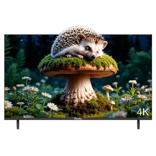 [GLD50SAWORV2] Grouhy 50 Inch 4K Smart LED Frameless TV - GLD50SAWORV2