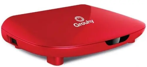 [6666 HD FREE PVR Z] Grouhy HD Satellite Receiver Mini - Red - 6666