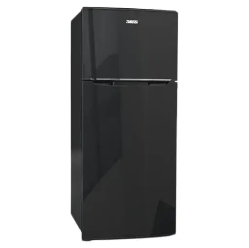 [6221260027246] Zanussi Crispo Refrigerator, No Frost, 370 Liters, 2 Doors, Black - 925058530 