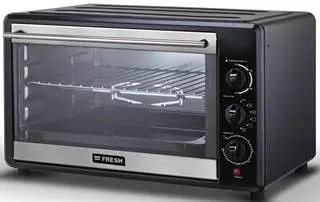 [6221103001013] Fresh Electric Oven 45 Liter With Grill And Fan 2200 Watt Black FR-4503RCL  500011100
