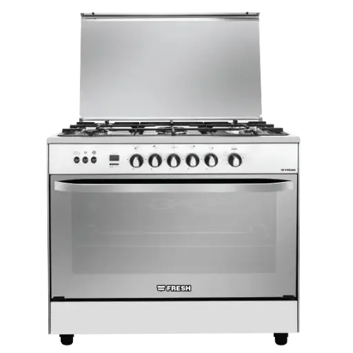 Fresh Gas Cooker Hammer 90 x 60 Stainless Steel Digital - 500016094