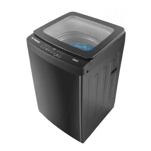 [6221103218015] Fresh Washing Machine Top Loading 13 K.G - Silver - 500017071