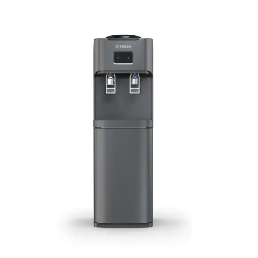 [6221103061987] Fresh Water Dispenser 2 Faucets - Silver Closed Cabin - FW-17VFD2 - 500018662