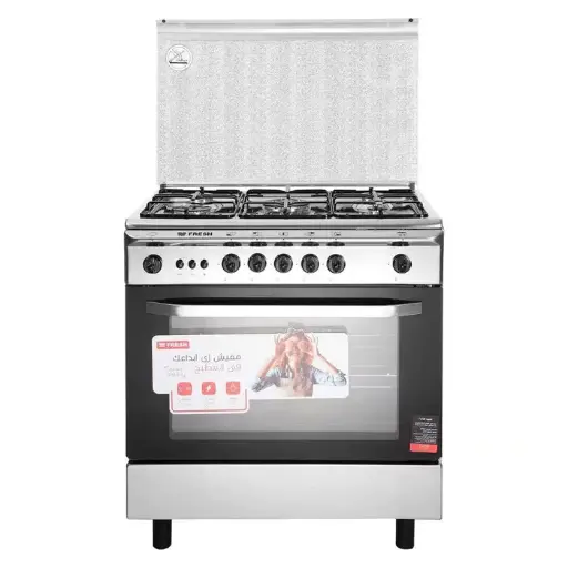 [6221103009194] Fresh, Matrix, Cooker, 5 Burners, Black & Silver - 500016943