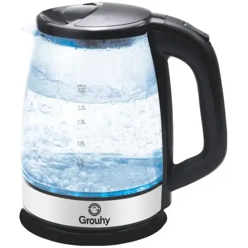 [6223007800952] Grouhy Kettle Pyrex 2.2 Liters - GFL2.2KTP