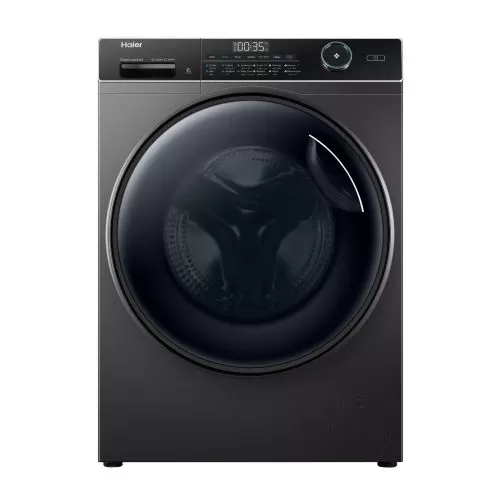 Haier Front Load Washing Machine With Inverter Motor, 9kg Dark Silver- HW90-B14959S8TU1