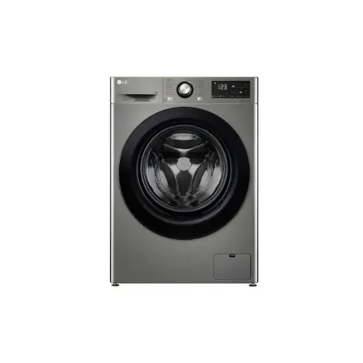 [622300749797] LG Vivace Pro Front Load Automatic Washing Machine, 9 KG, Silver - F4R3VYG6P