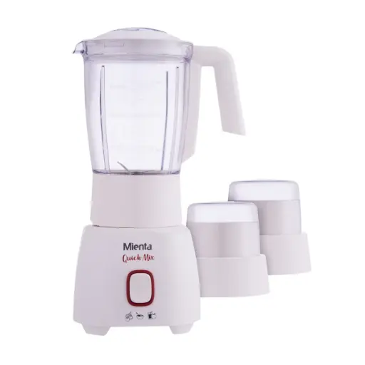 [6223004504518] Mienta Blender Quick Mix 400 Watt, White - BL1261A