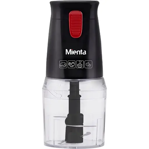 [6224001735042] Mienta Mini Chopper, 400 Watt, Black - CH2331B